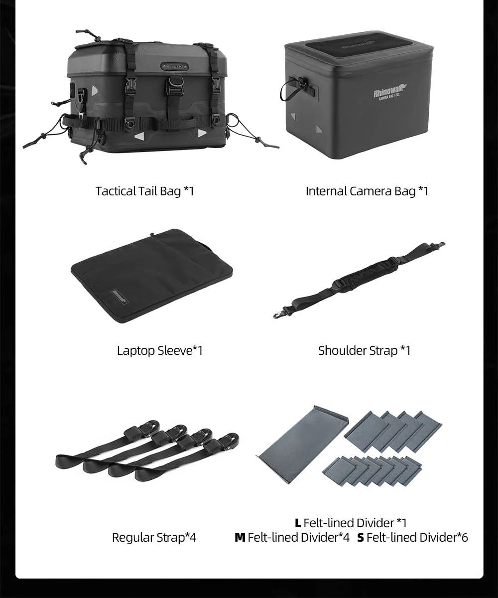 MFT2302 - Fortress X Cooler Version Tactial Tail Backpack Bag Set