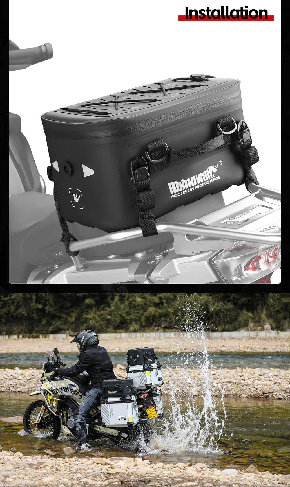 MFT2306 - 16L Extended Waterproof Touring Bag for Side Case