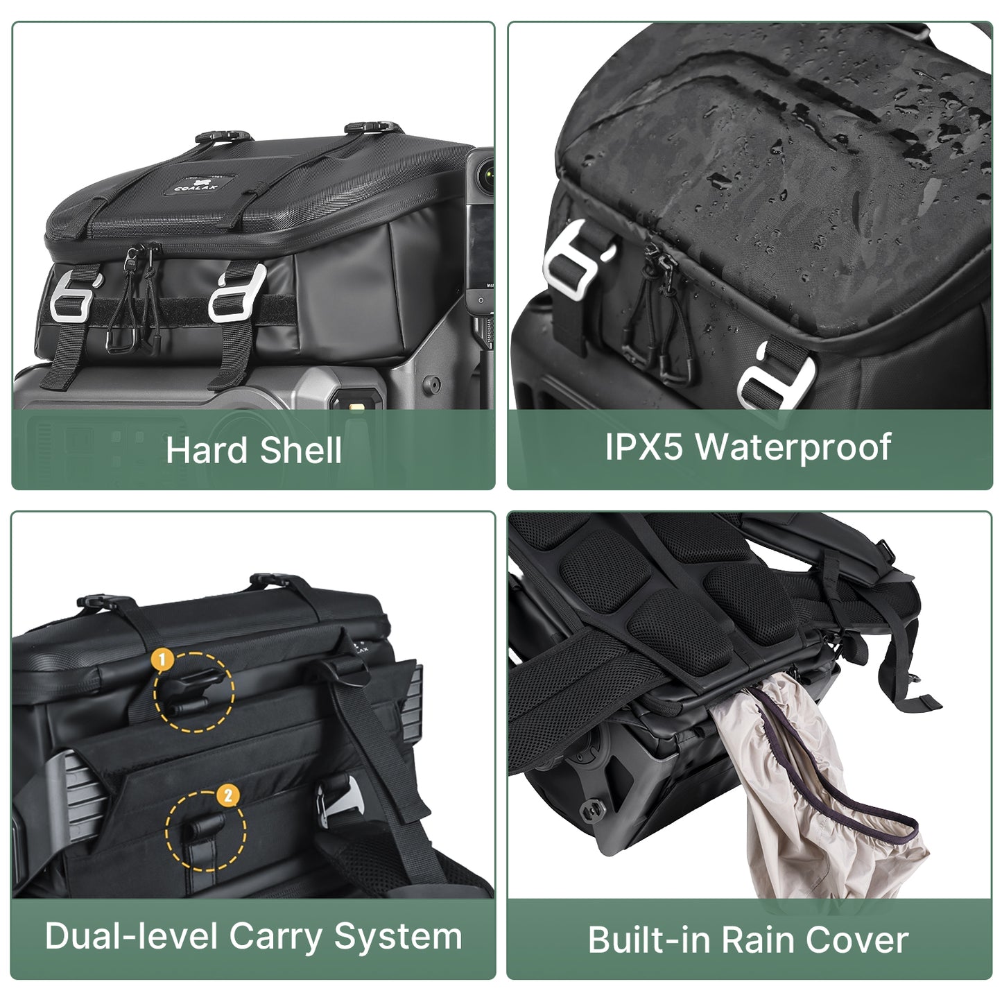 Coalax Lancer 300 Power Backpack Combo Package