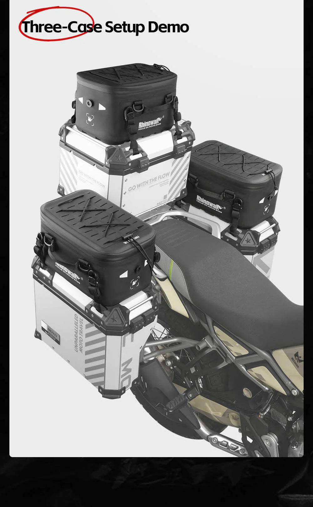 MFT2306 - 16L Extended Waterproof Touring Bag for Side Case