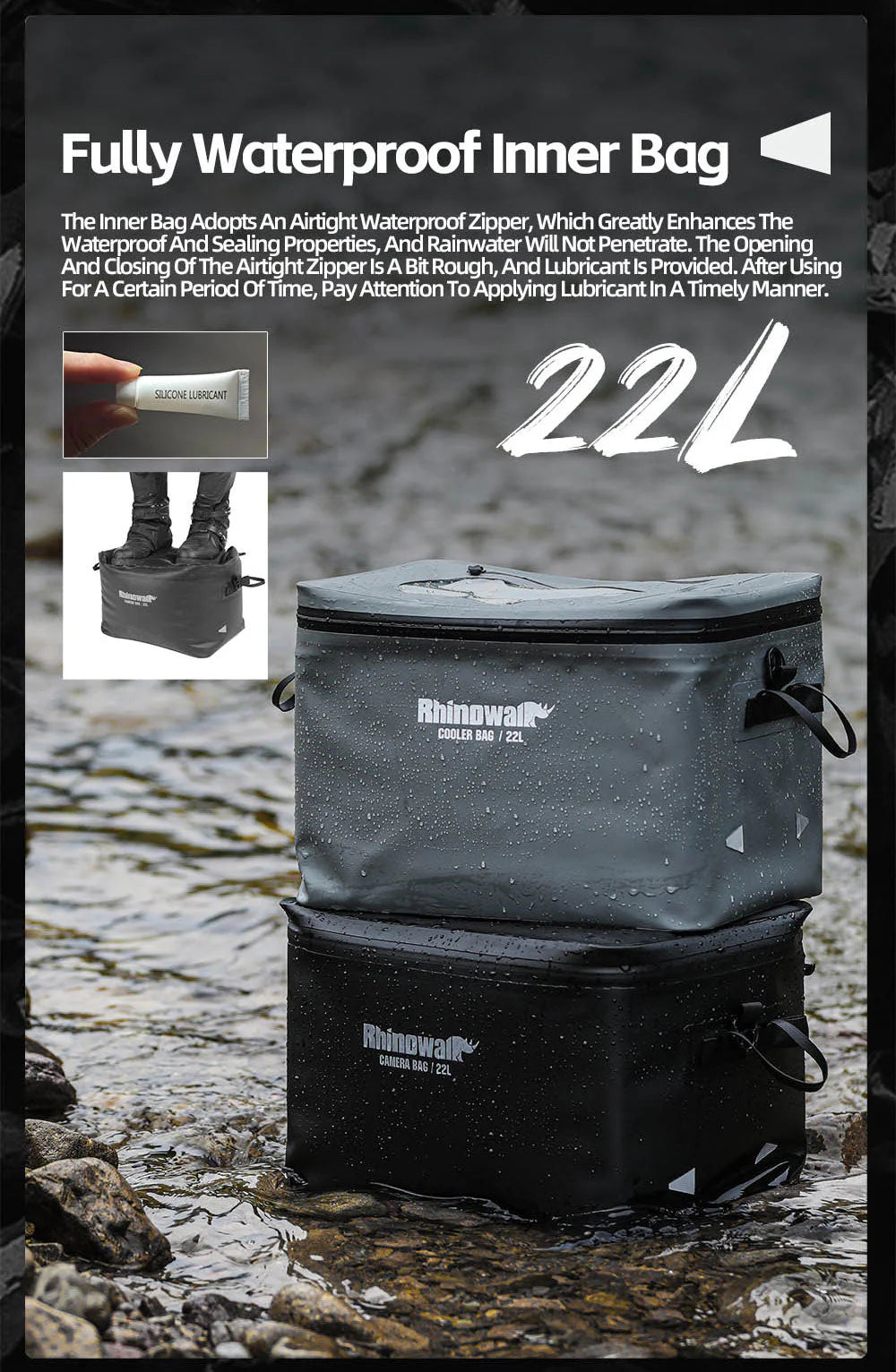 MFT2302 - Fortress X Cooler Version Tactial Tail Backpack Bag Set