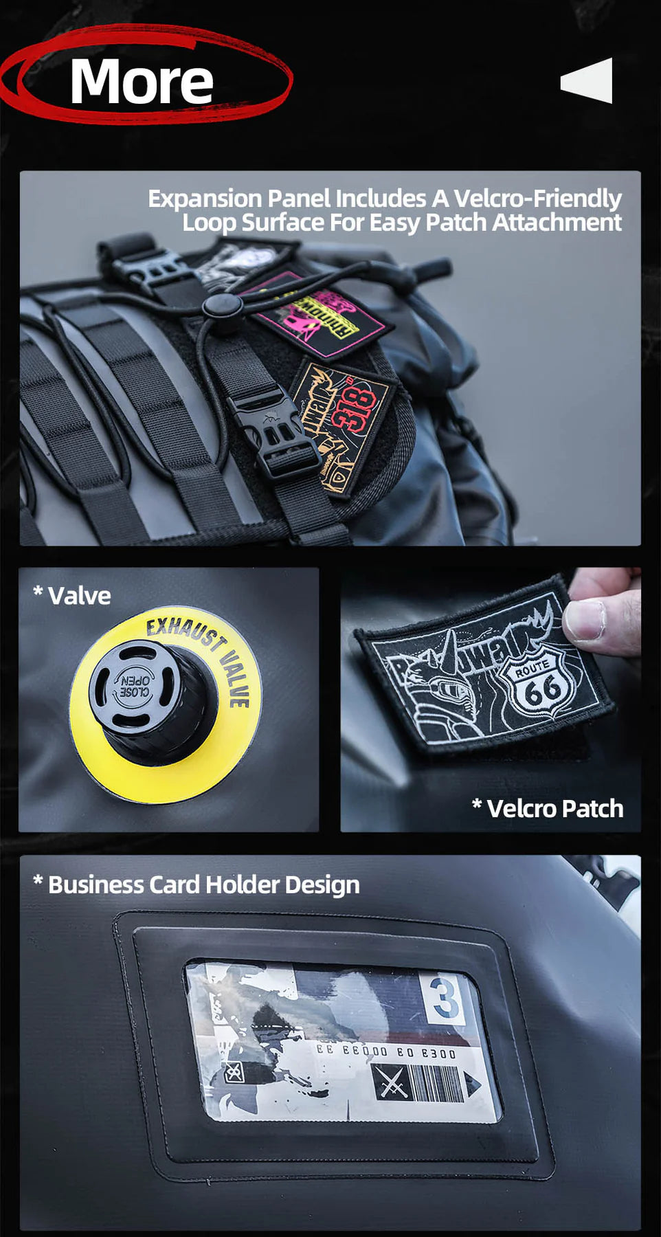 MYS2403BK - Warrior Series X 40L Duffel Bag Magnetic Opening