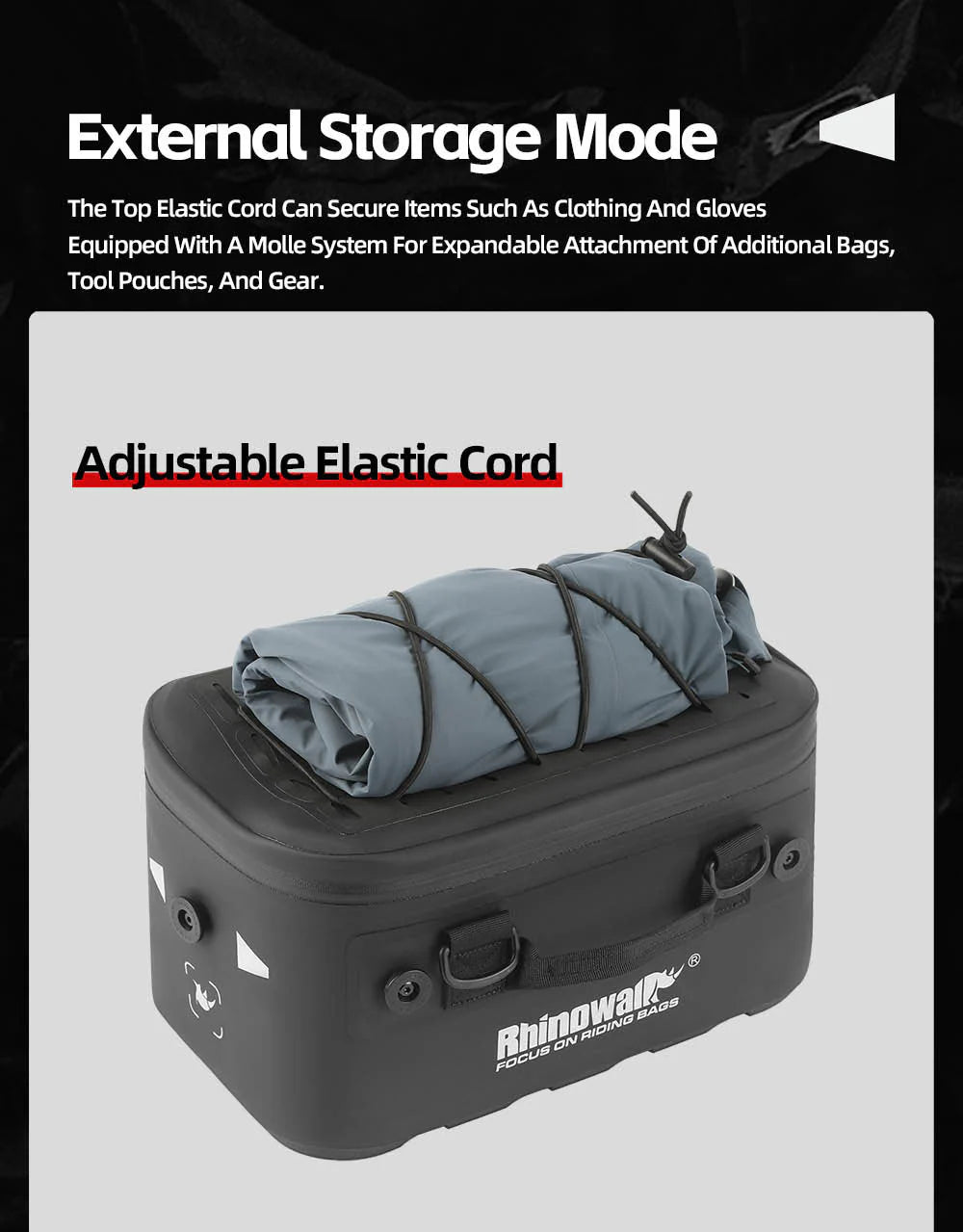 MFT2306 - 16L Extended Waterproof Touring Bag for Side Case
