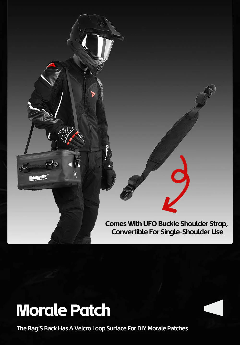 MFT2306 - 16L Extended Waterproof Touring Bag for Side Case