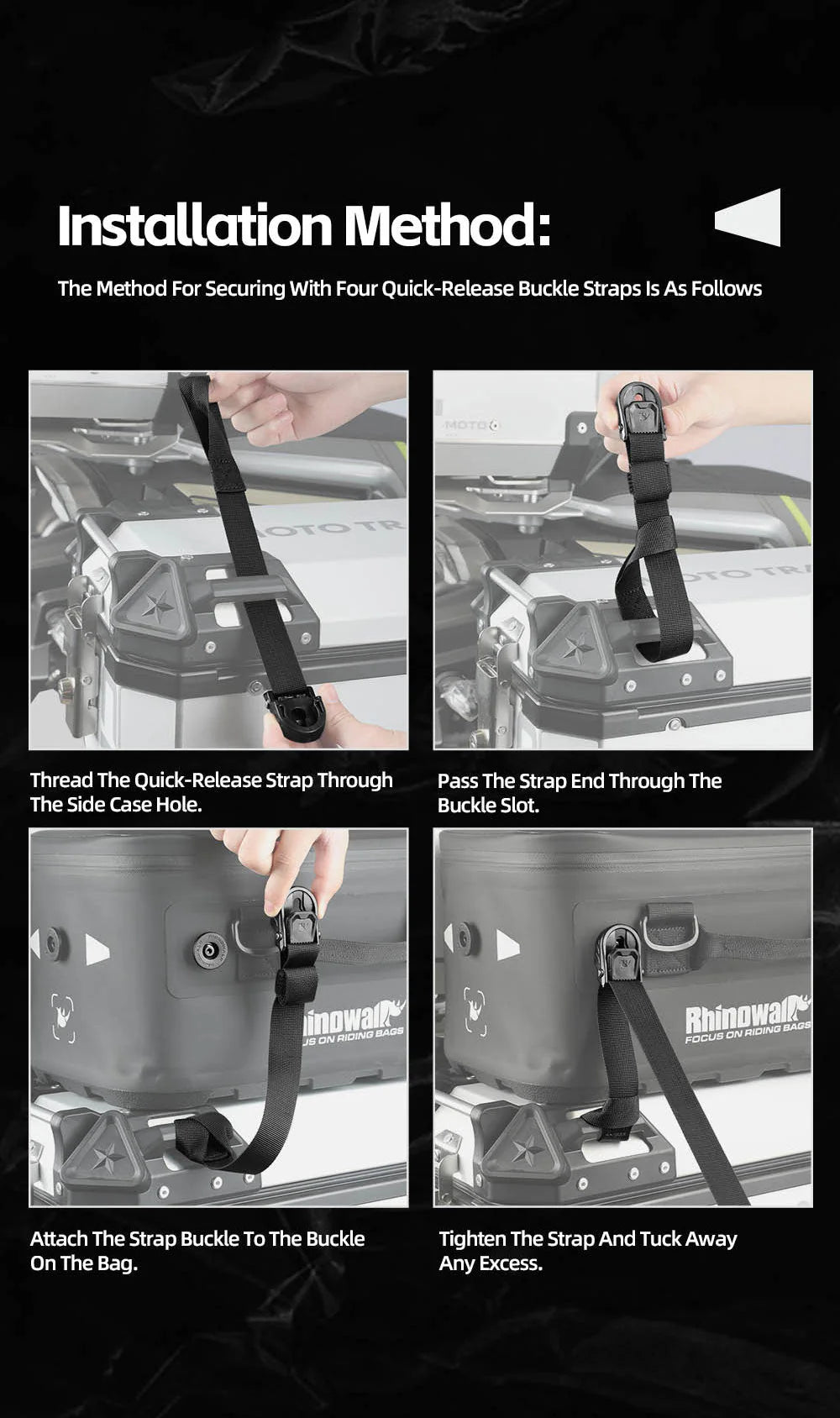 MFT2306 - 16L Extended Waterproof Touring Bag for Side Case