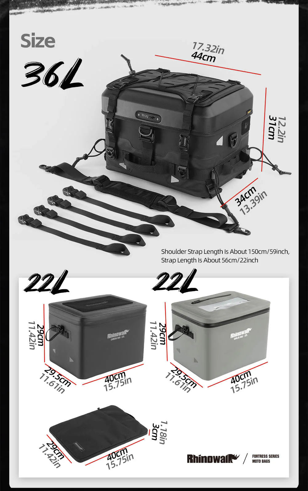 MFT2301 - Fortress X Camera Version Tactial Tail Backpack Bag Set