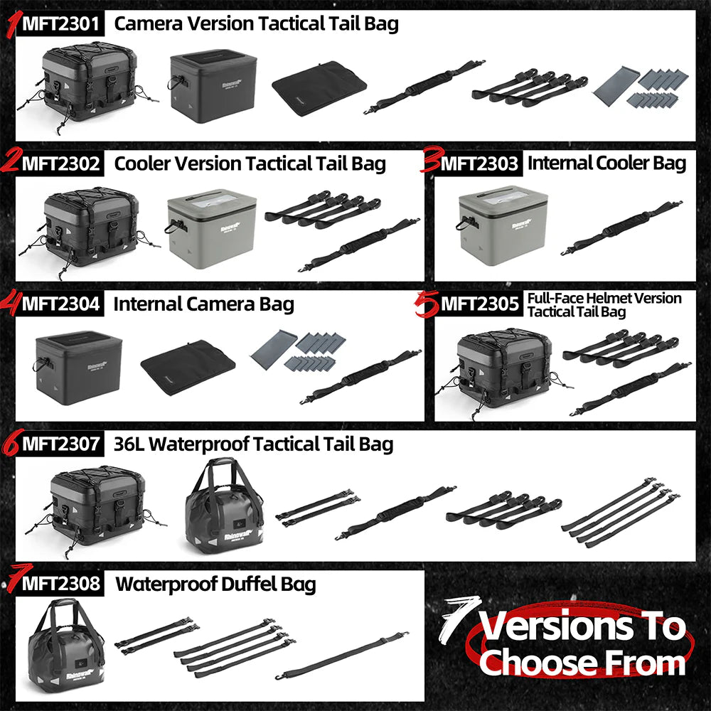 MFT2302 - Fortress X Cooler Version Tactial Tail Backpack Bag Set