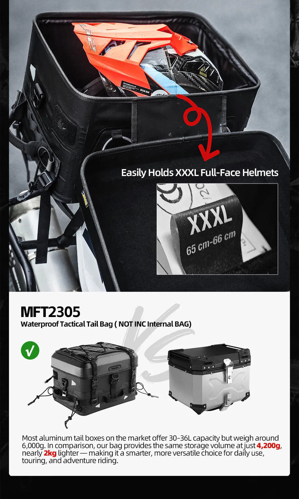 MFT2301 - Fortress X Camera Version Tactial Tail Backpack Bag Set