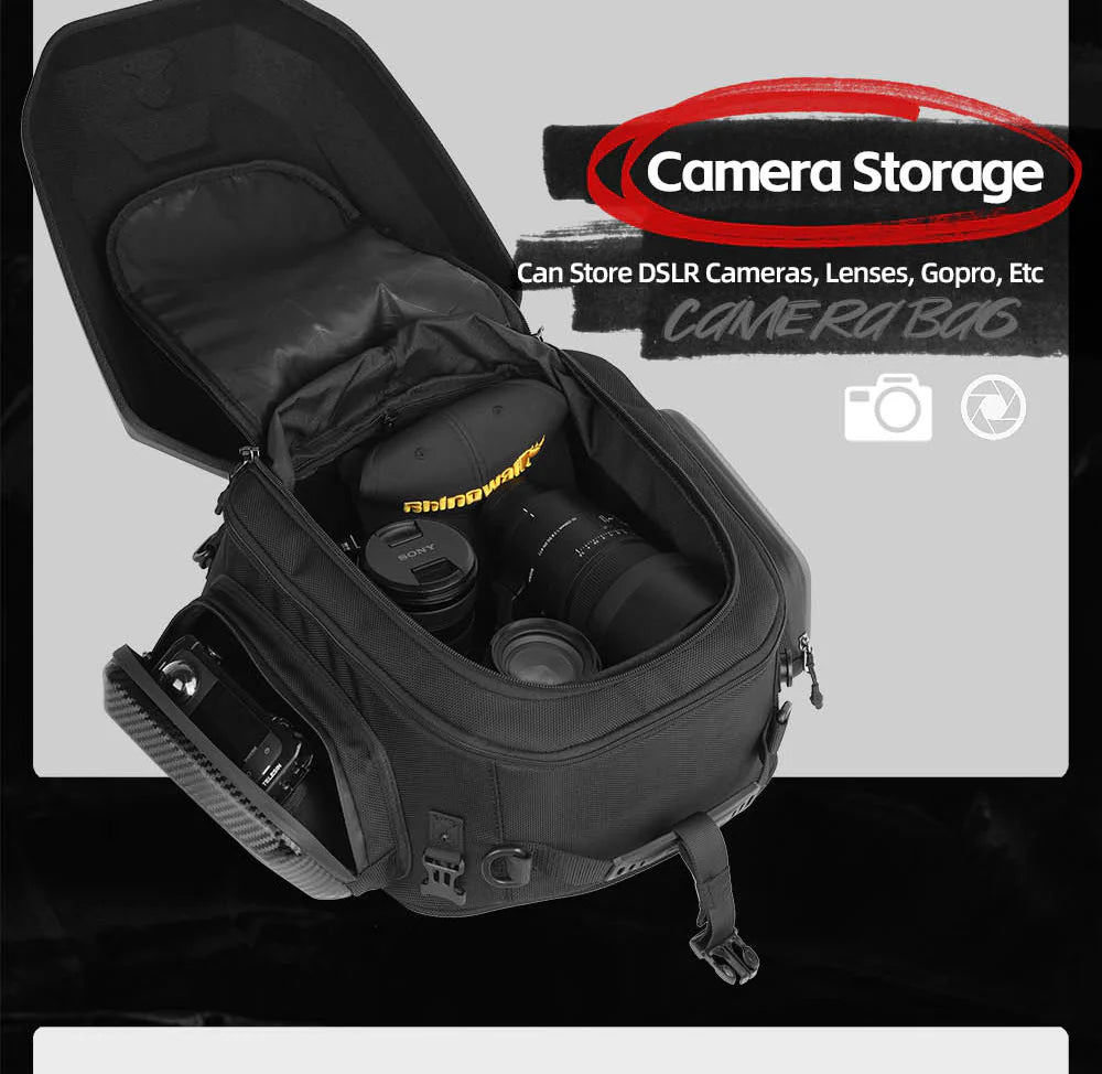 MFT2310KC- 23L-35L ABS Hard Shell Tail Bag with Expandable