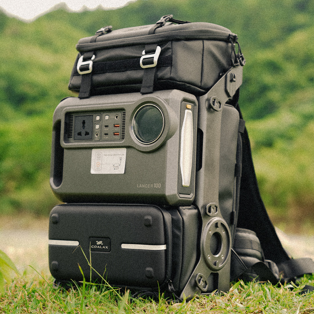 Coalax Lancer 100 TSA Compliant Travel Camera Backpack with 100W Power
