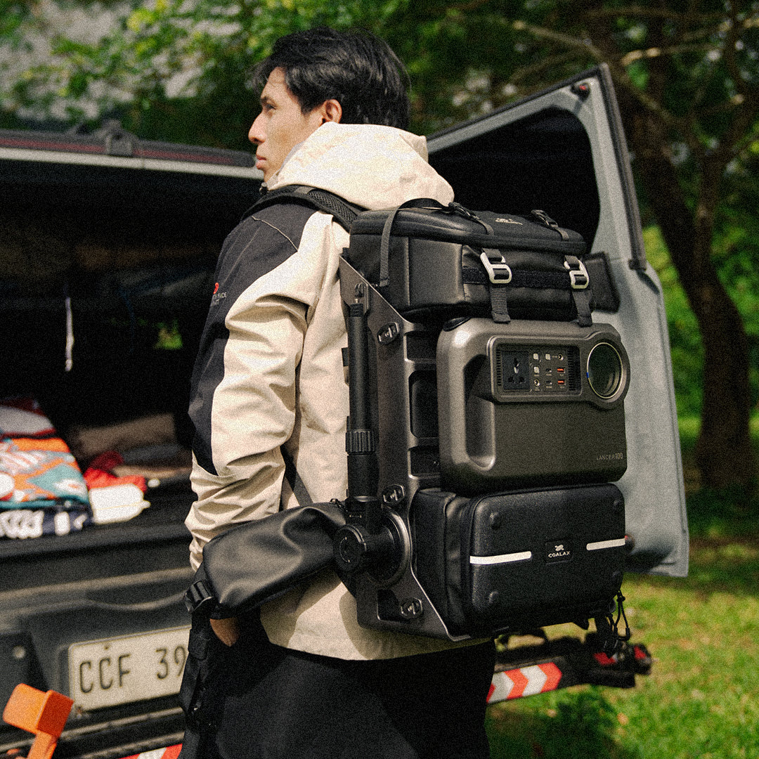 Coalax Lancer 100 TSA Compliant Travel Camera Backpack with 100W Power