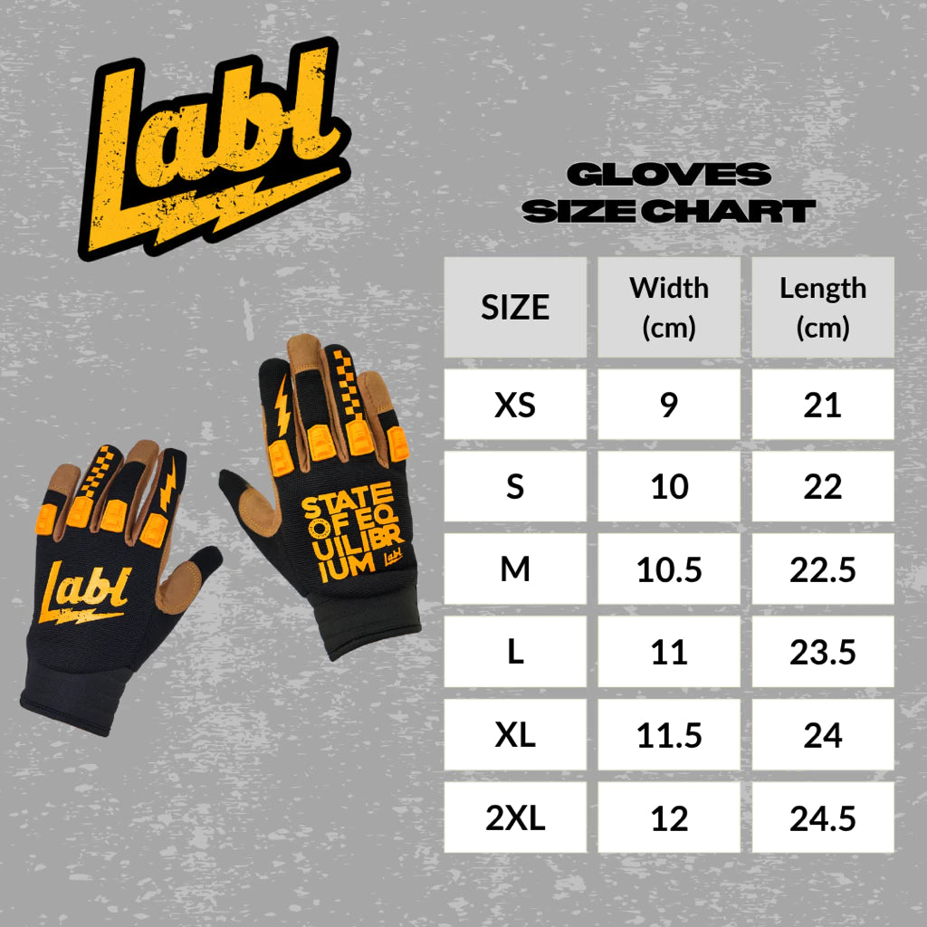 LABL Leather Bolt Gloves