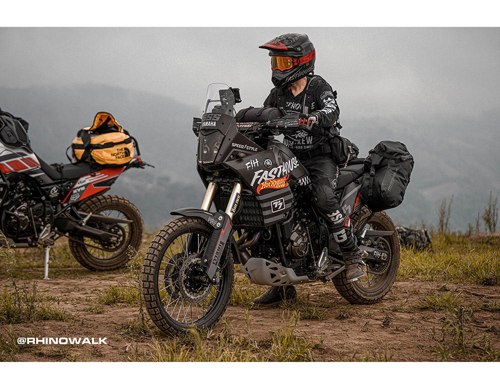MT1448 - Motorcycle waterproofthrough over saddle bags 24L - 48L
