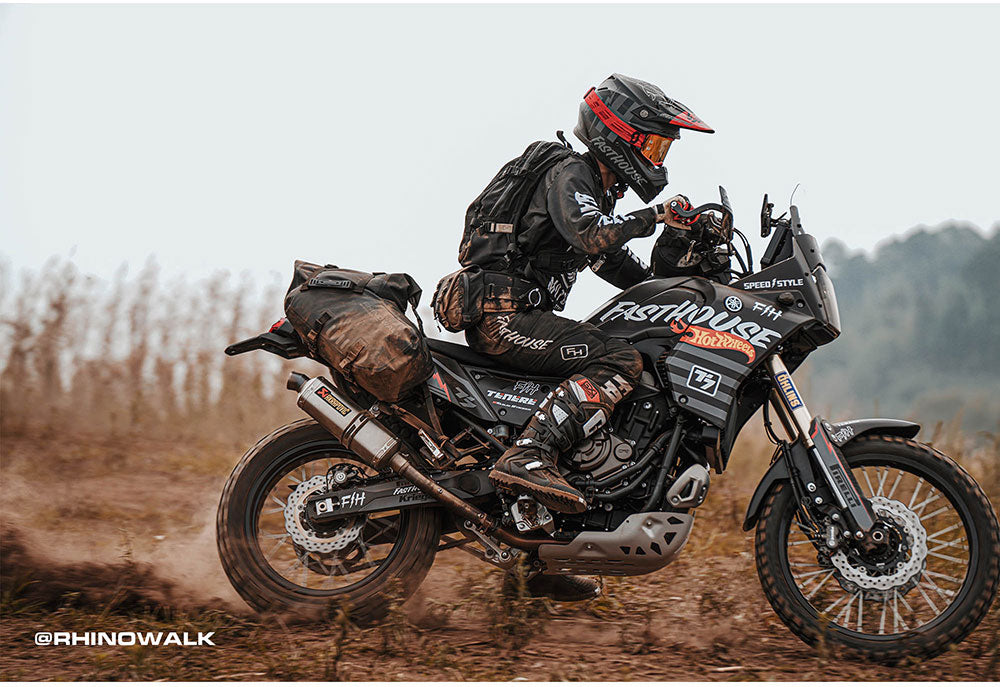 MT1448 - Motorcycle waterproofthrough over saddle bags 24L - 48L
