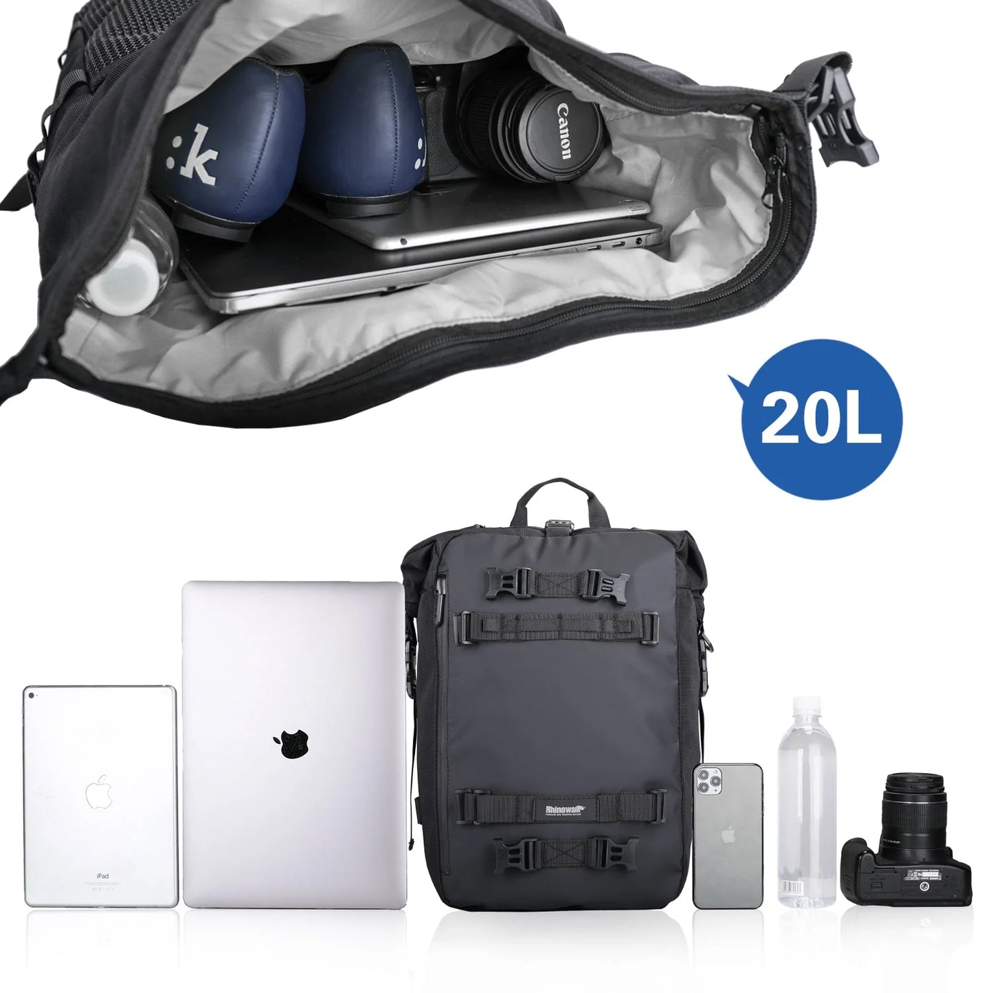 MT21620 - Modular motorcycle pack 20L