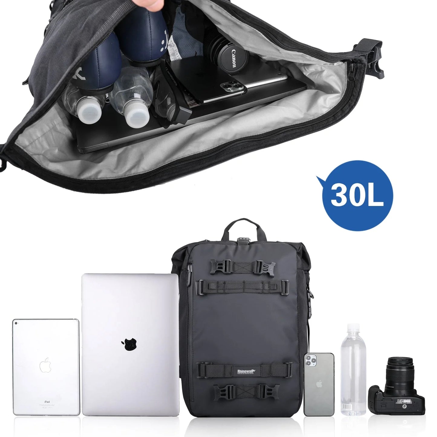 MT21630 - Modular motorcycle pack 30L
