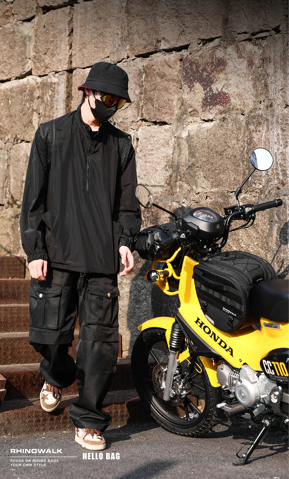 MTR5001 - Multifunctional motorcycle scooter tunnel bag 15L