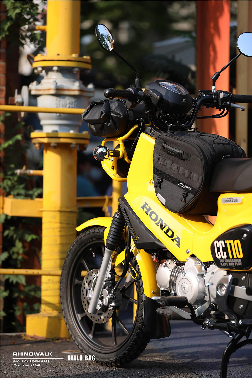 MTR5001 - Multifunctional motorcycle scooter tunnel bag 15L