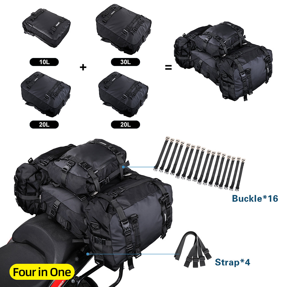 MT21610 - Modular motorcycle pack 10L