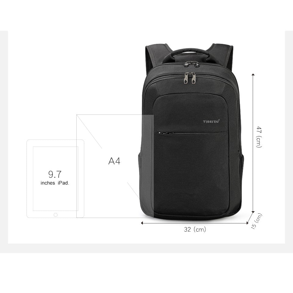 Tigernu T-B3090B 15.6 inch Anti Theft Laptop Business Bag w/Lock