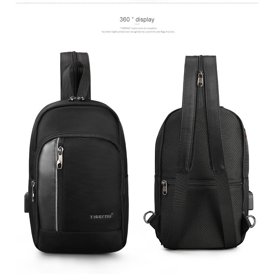 Tigernu T-S8089 RFID Anti Theft 2in1 Backpack Messenger Bag