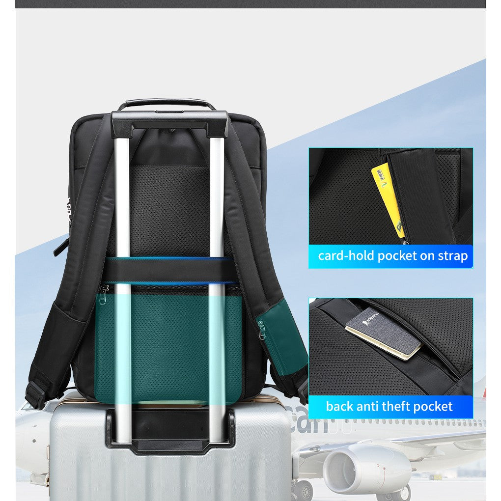Tigernu T-B3985 15.6 inch Laptop Water Resistant Travel Backpack