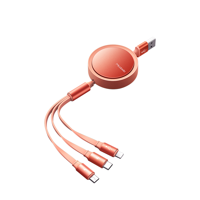 Mcdodo CA-725 Retractable 3 in 1 Cable 1.2m