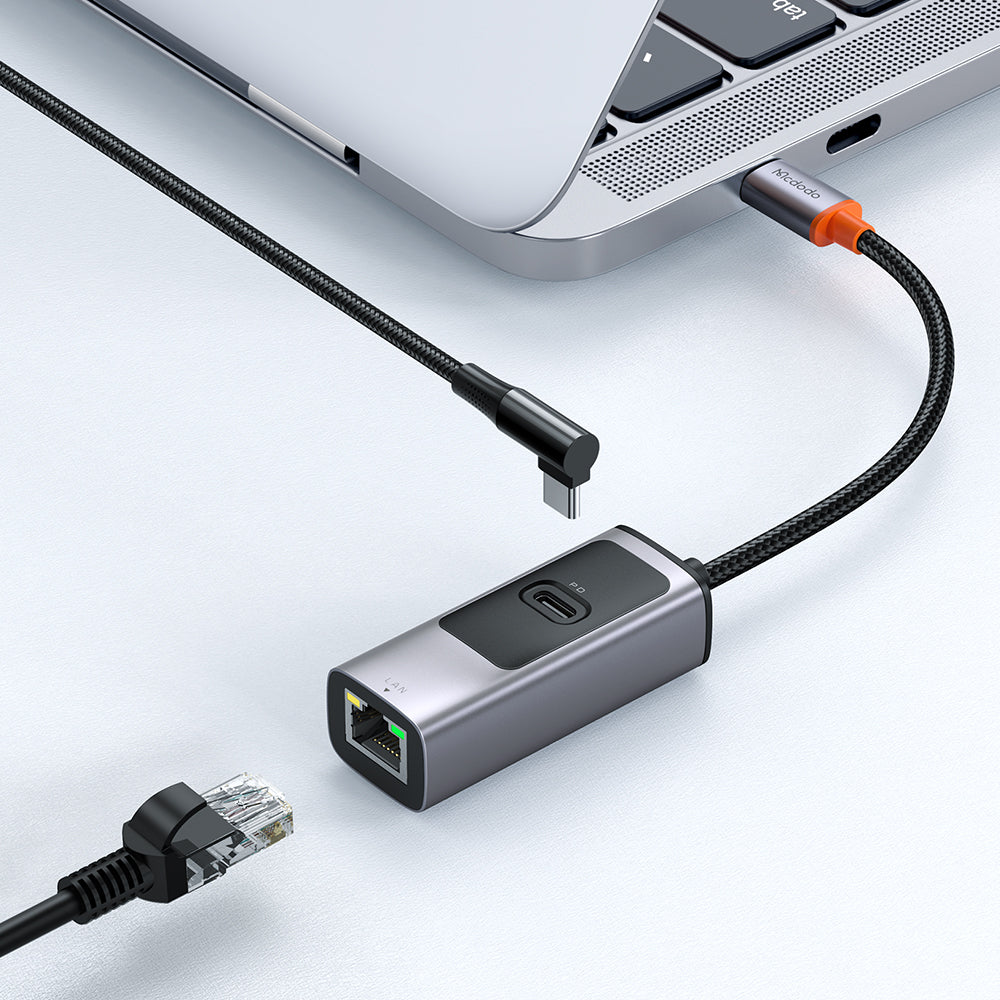 Mcdodo HU-0680 2 in 1 100W PD + LAN Port USB Type C USB Hub