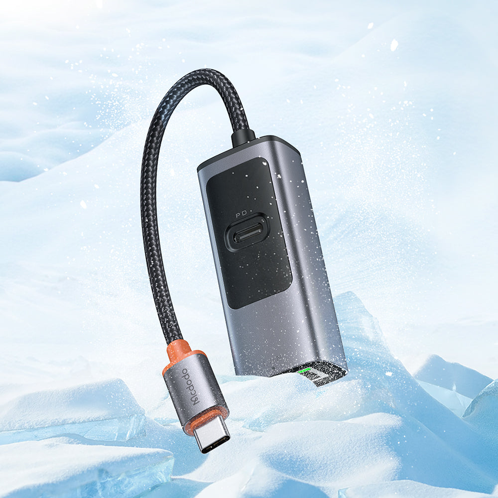 Mcdodo HU-0680 2 in 1 100W PD + LAN Port USB Type C USB Hub