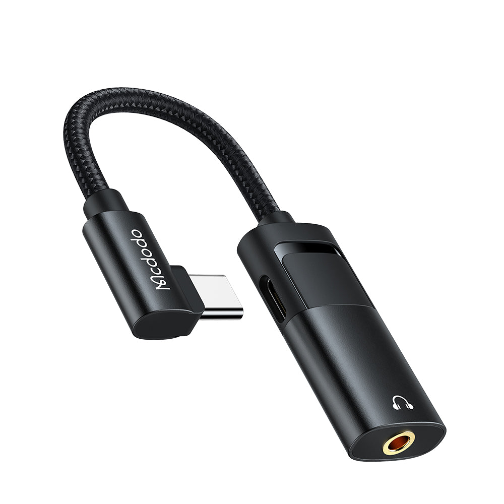 Mcdodo CA-1880 60W PD USB Type C to USB Type C & AUX Port Cable