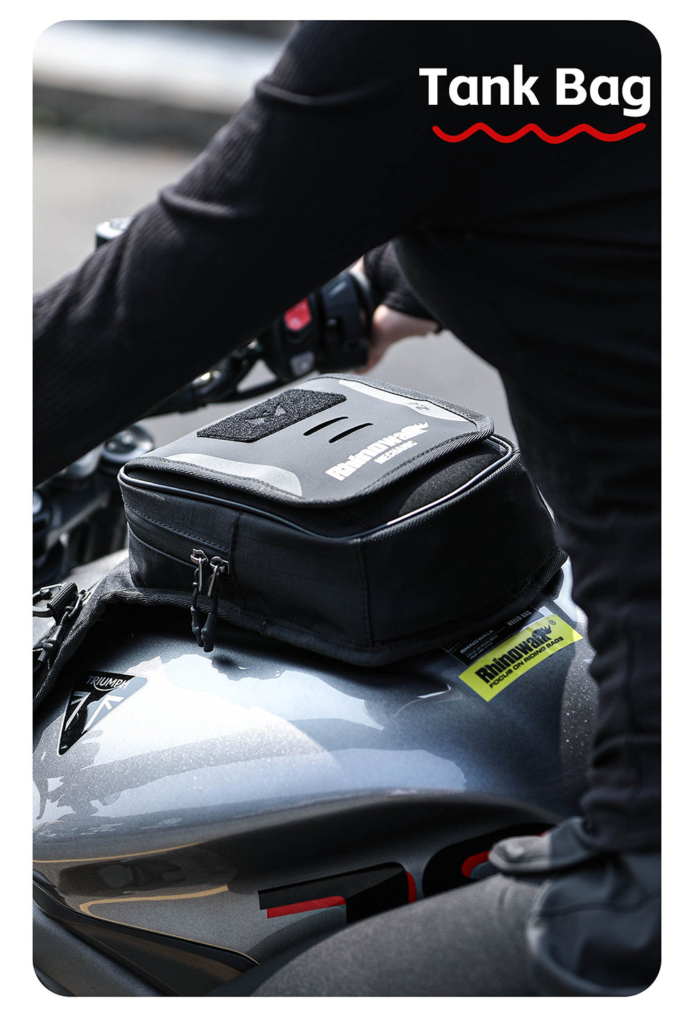 MJX2008BK - Mechanic 2.4L Multifunctional Leg Bag (tank bag)