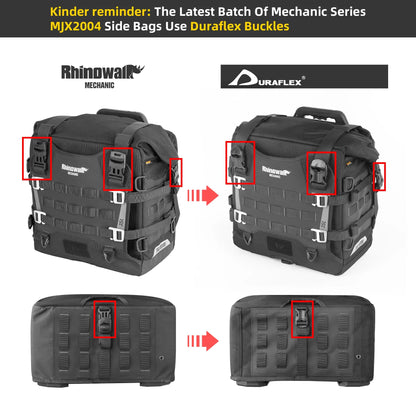 MJX2004BK - Mechanic -35L Quick release side bag
