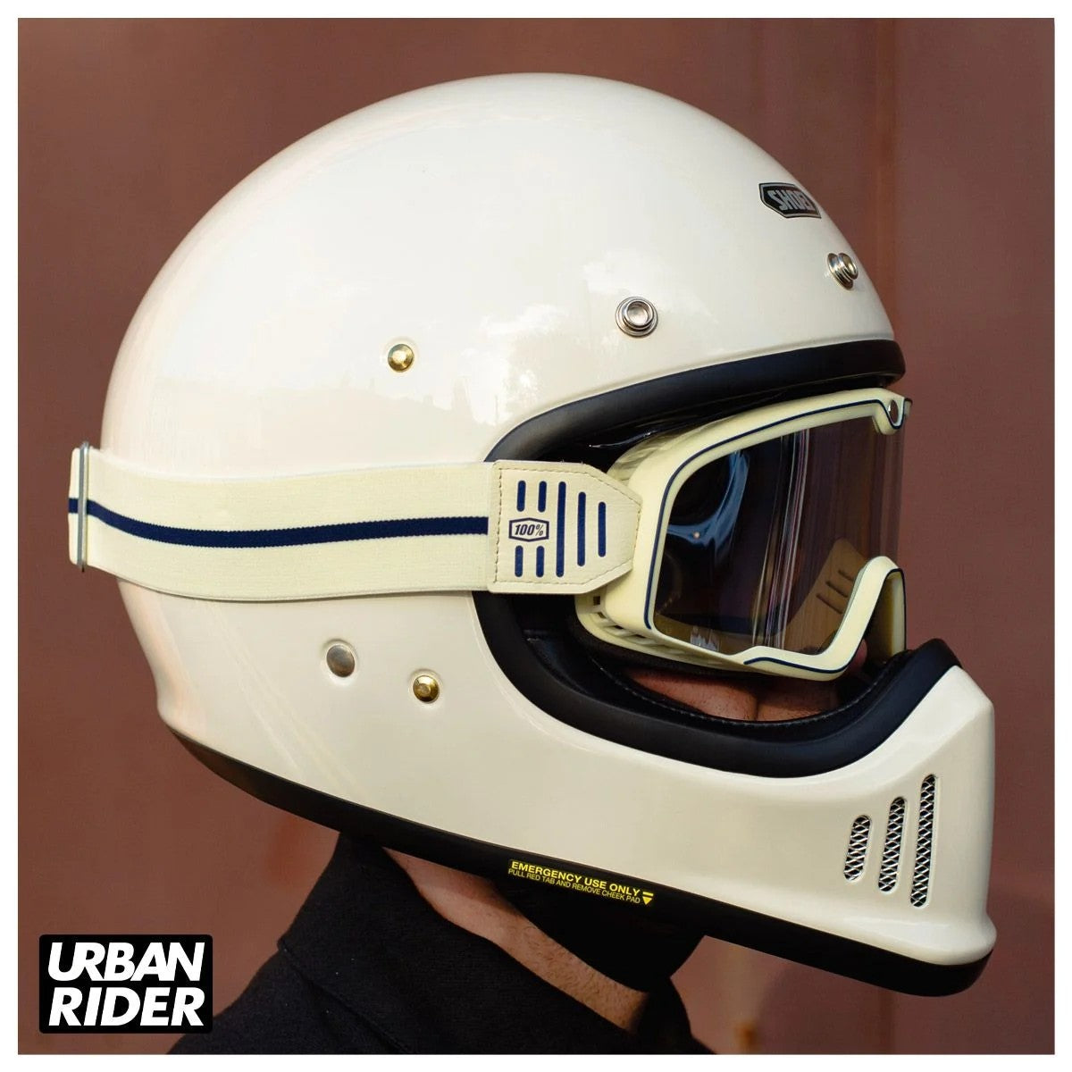 100percent - Barstow Goggle Arno - Mirror Silver Flash Lens