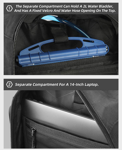 MJX2005 - Mechanic Motorcycle Backpack 23L