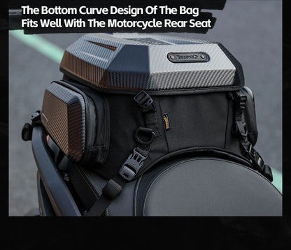 MFT2310KC- 23L-35L ABS Hard Shell Tail Bag with Expandable