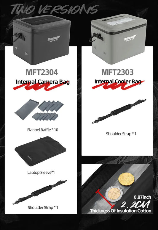 MFT2304 - 22L Internal Camera Bag