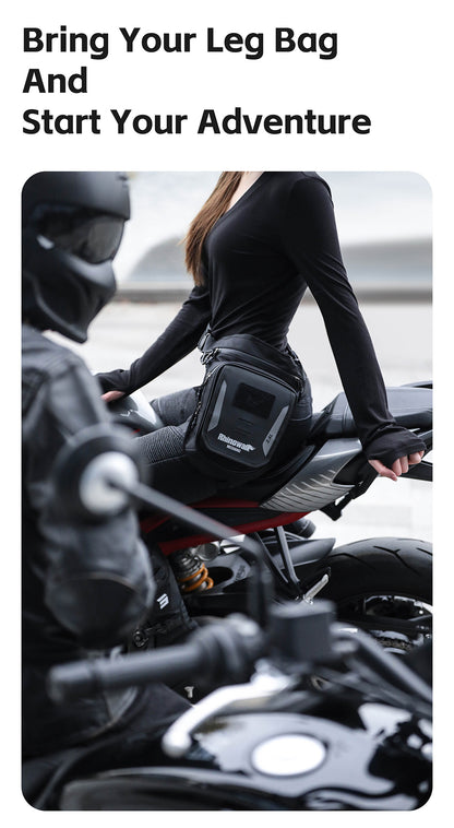 MJX2008BK - Mechanic 2.4L Multifunctional Leg Bag (tank bag)