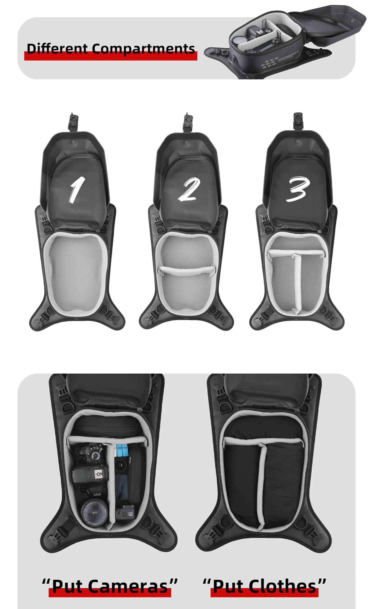 MTR2506 - 5.6l Waterproof Tank Bag