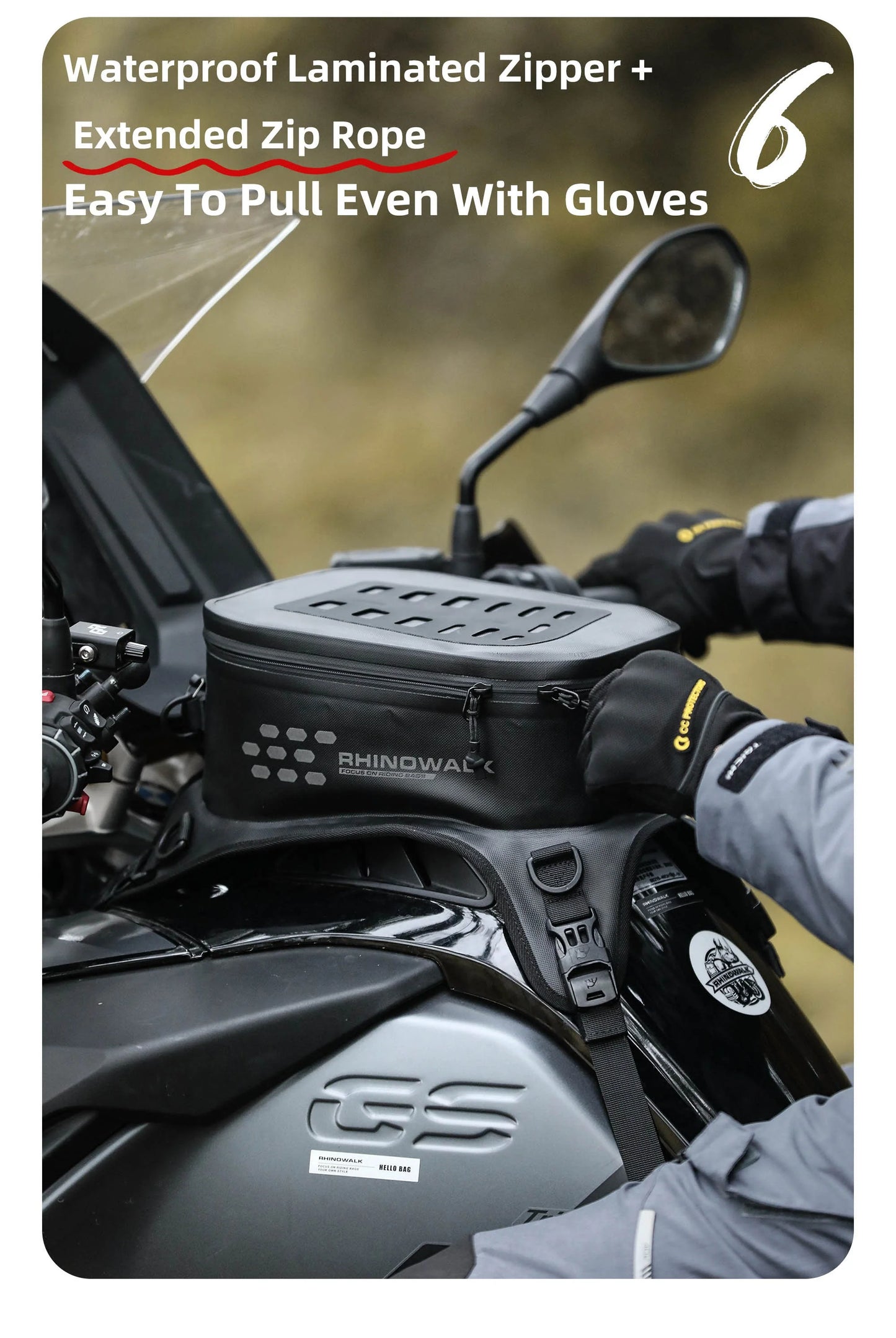 MTR2506 - 5.6l Waterproof Tank Bag