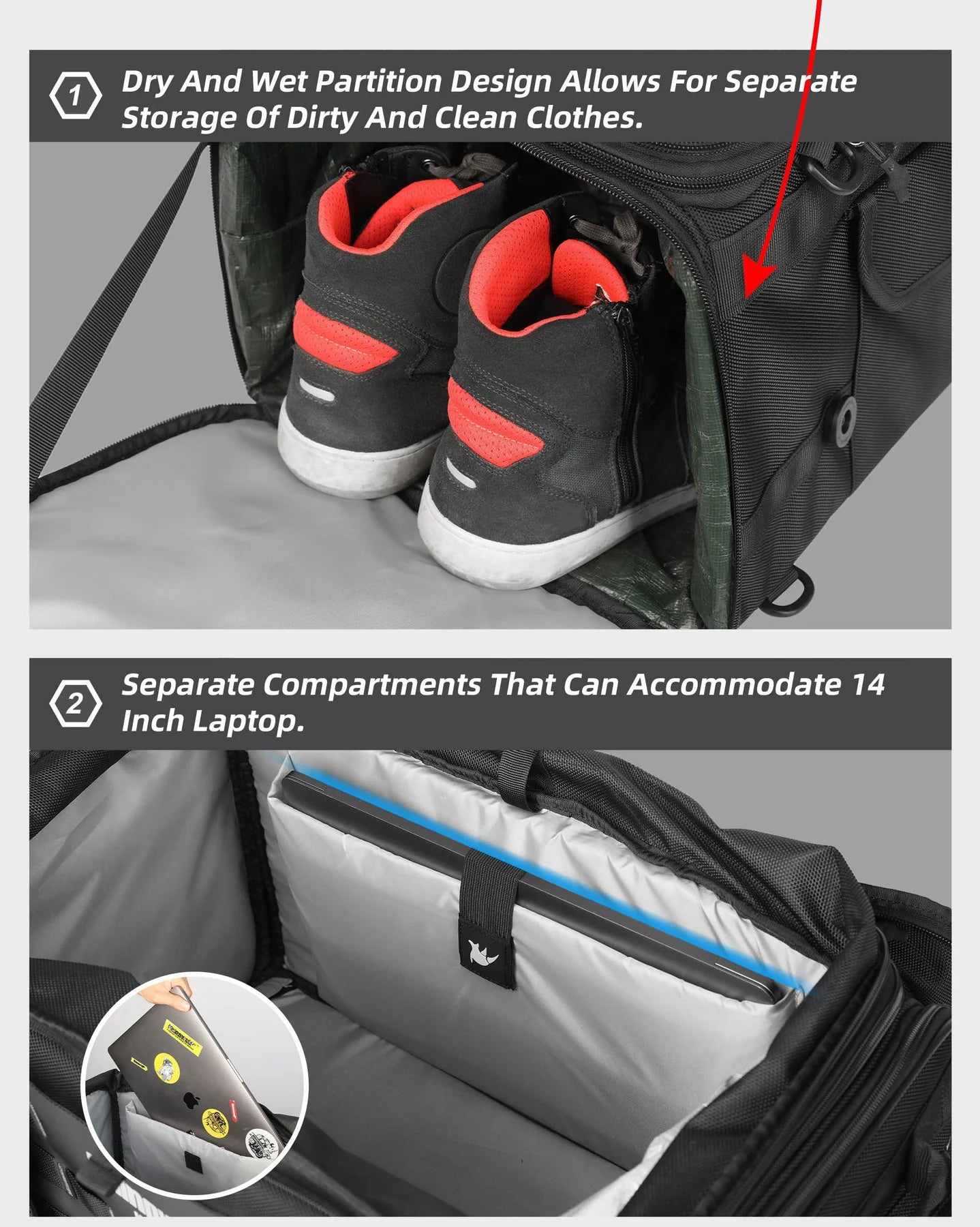 MJX2003 - Mechanic Motorcycle Touring Seat Bag 70L