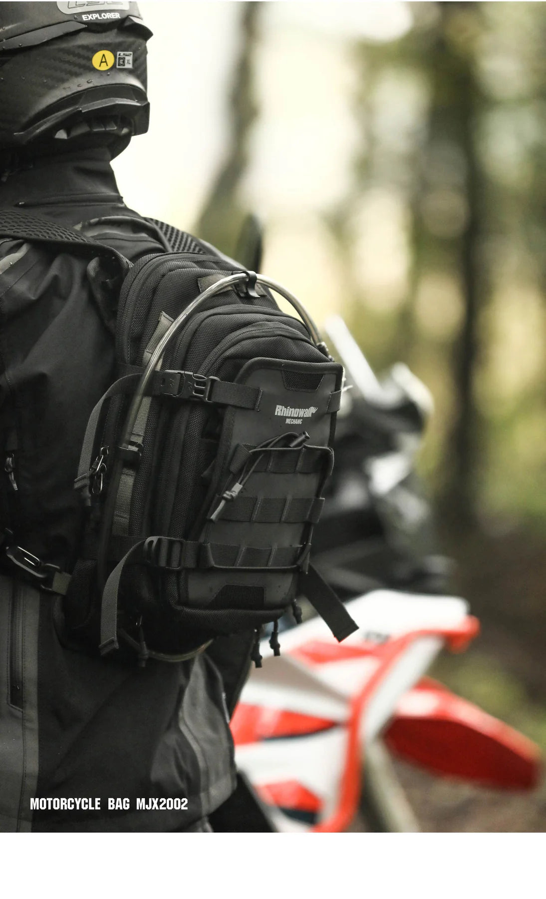 MJX2002 - Mechanic Motorcycle Tank Bag 9L