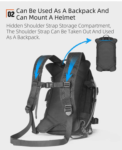 MJX2002 - Mechanic Motorcycle Tank Bag 9L