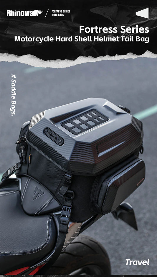 MFT2310KC- 23L-35L ABS Hard Shell Tail Bag with Expandable