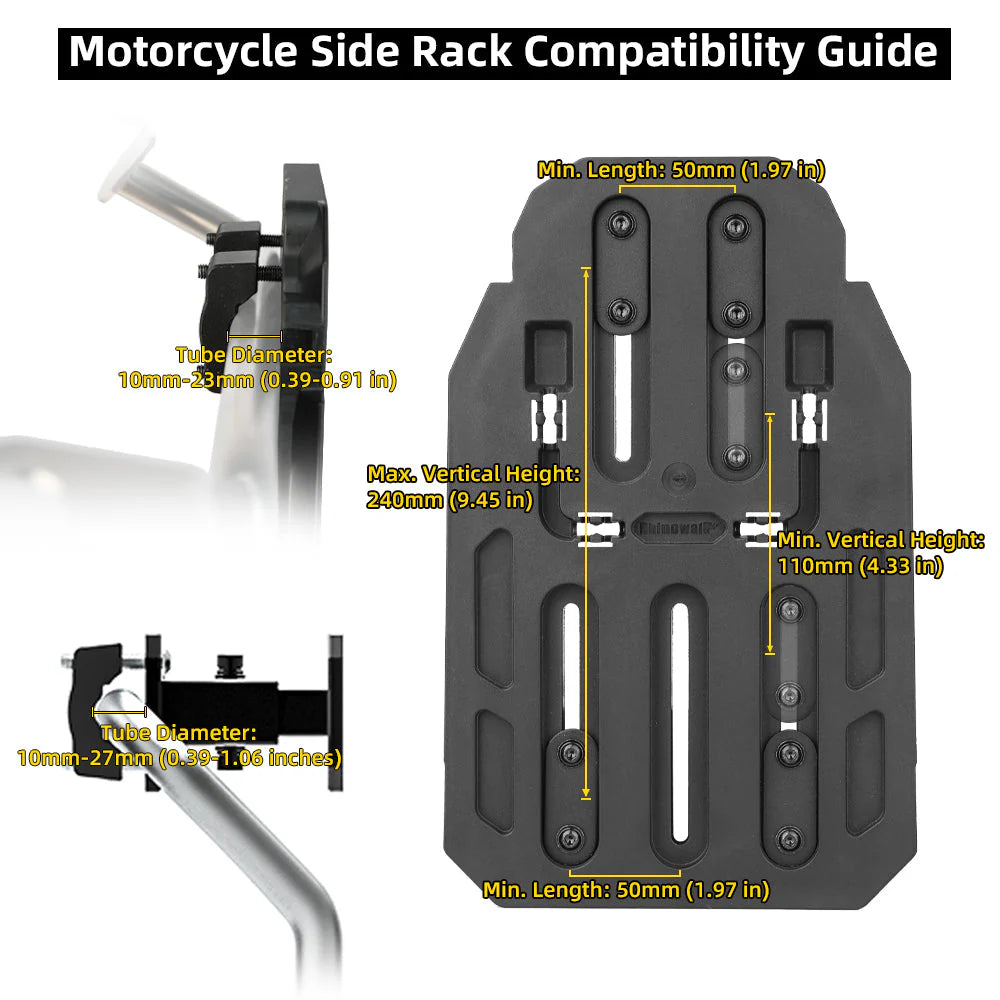 MJX2004BK - Mechanic -35L Quick release side bag