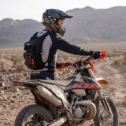 MCY2602OE - 10L Adventure Cycling Backpack ESA protective armor