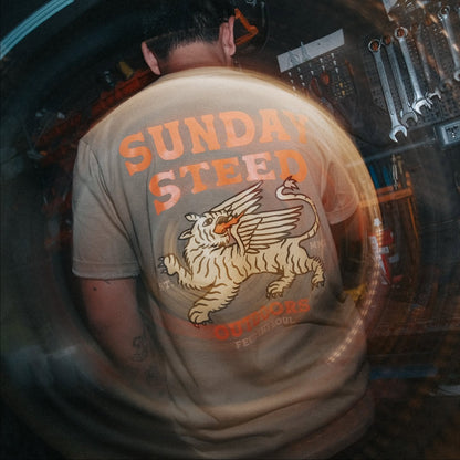 Sunday Steed Tiger Bird T-Shirt