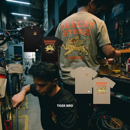 Sunday Steed Tiger Bird T-Shirt