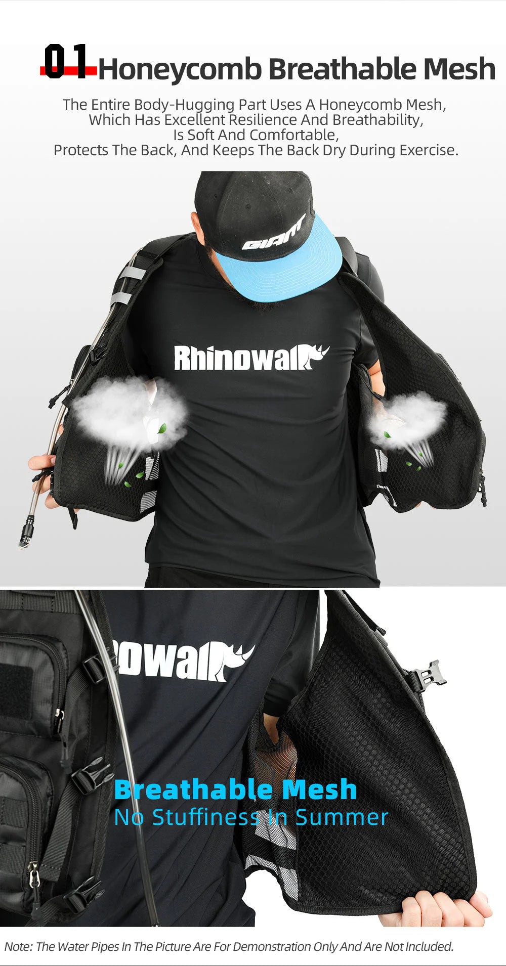 M1012BK - Cycling Vest