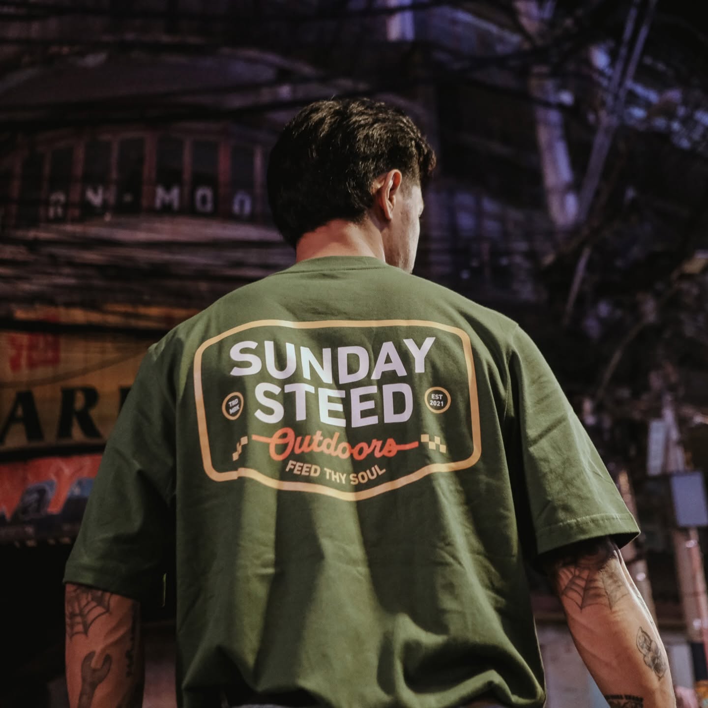 Sunday Steed SS Badge T-Shirt