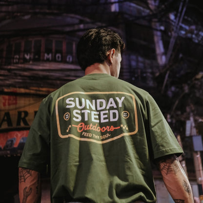 Sunday Steed SS Badge T-Shirt